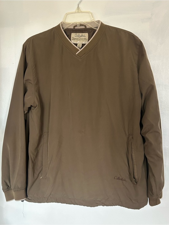 Cabela's Other - Cabela's Men's Brown Windbreaker Pullover